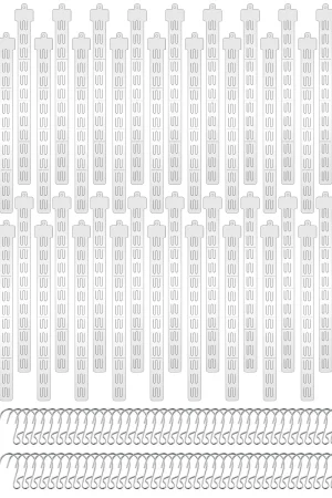 1-20Pcs Merchandising Storage Clip Strip Plastic Snack Hanging Strips with Hooks Store Display Hanger Supermarket Rack Storage